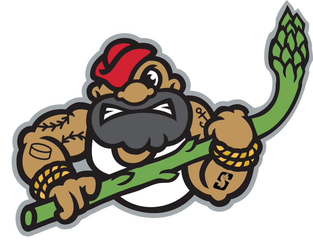 Stockton Ports Baseball Logo & Jersey (Designed 2018)