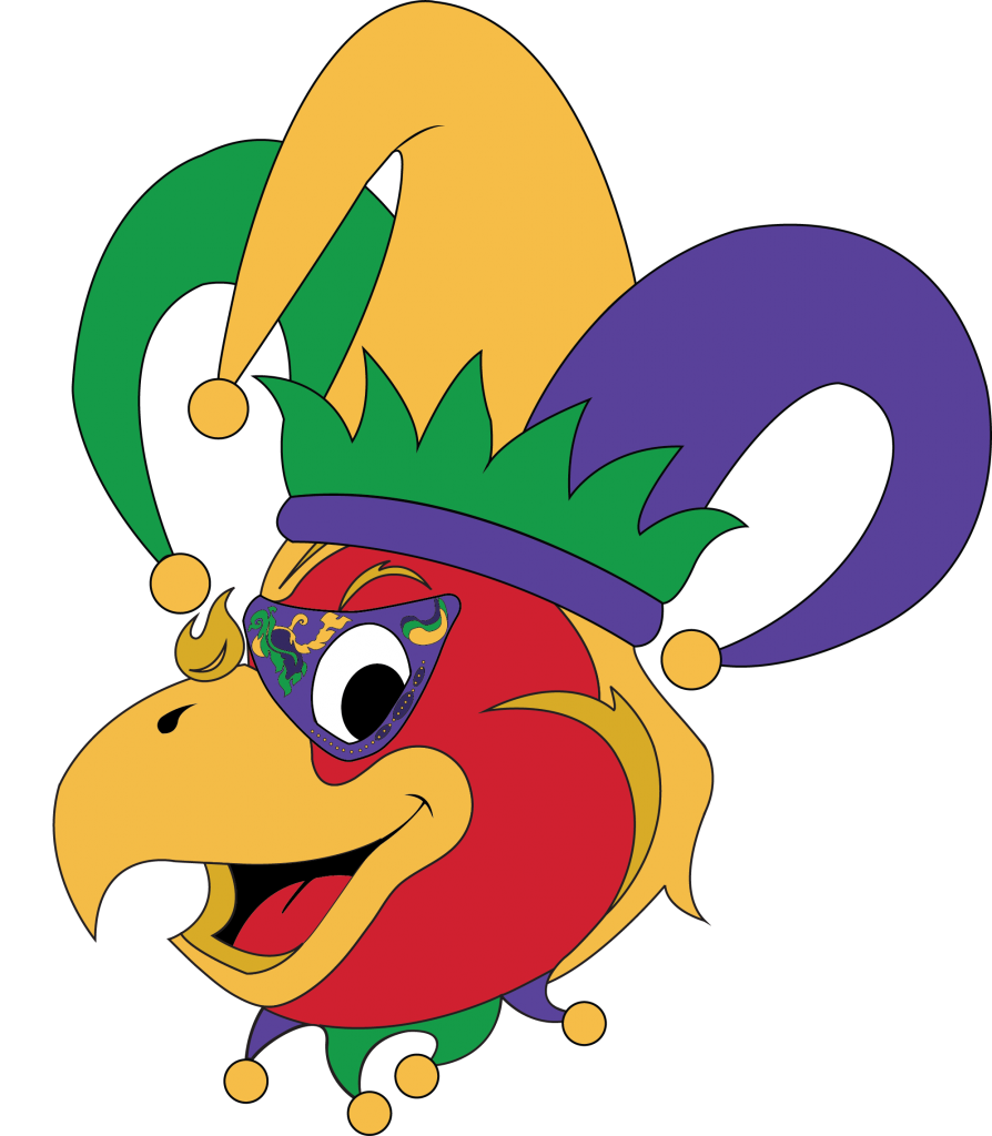 Mardi Gras Night Logo & Jersey (Designed 2018)